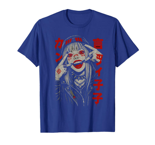 Japanese Streetwear Futuristic Retro Techwear | Anime Manga T-Shirt
