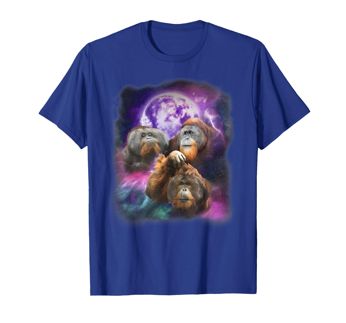 Orangutans Howling at the Moon Shirt - Funny Orangutan T-Shirt