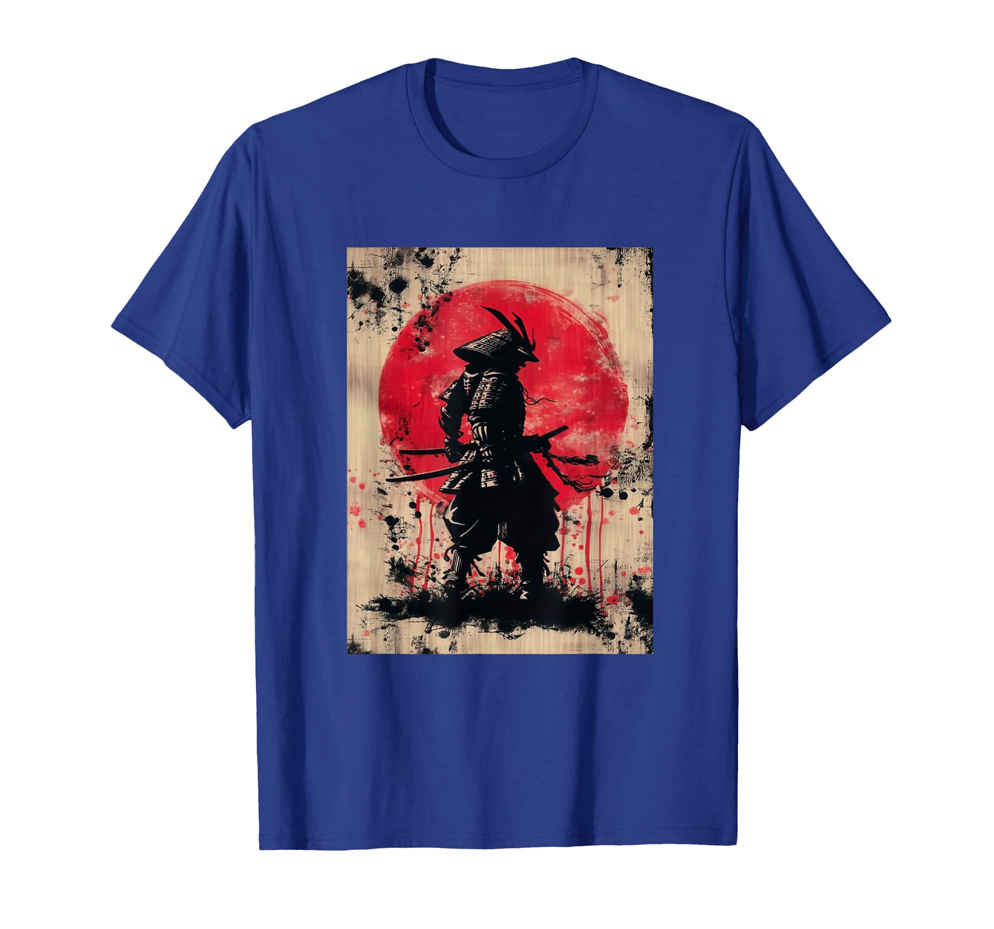 Japanese Art Samurai Vintage Fighter T-Shirt