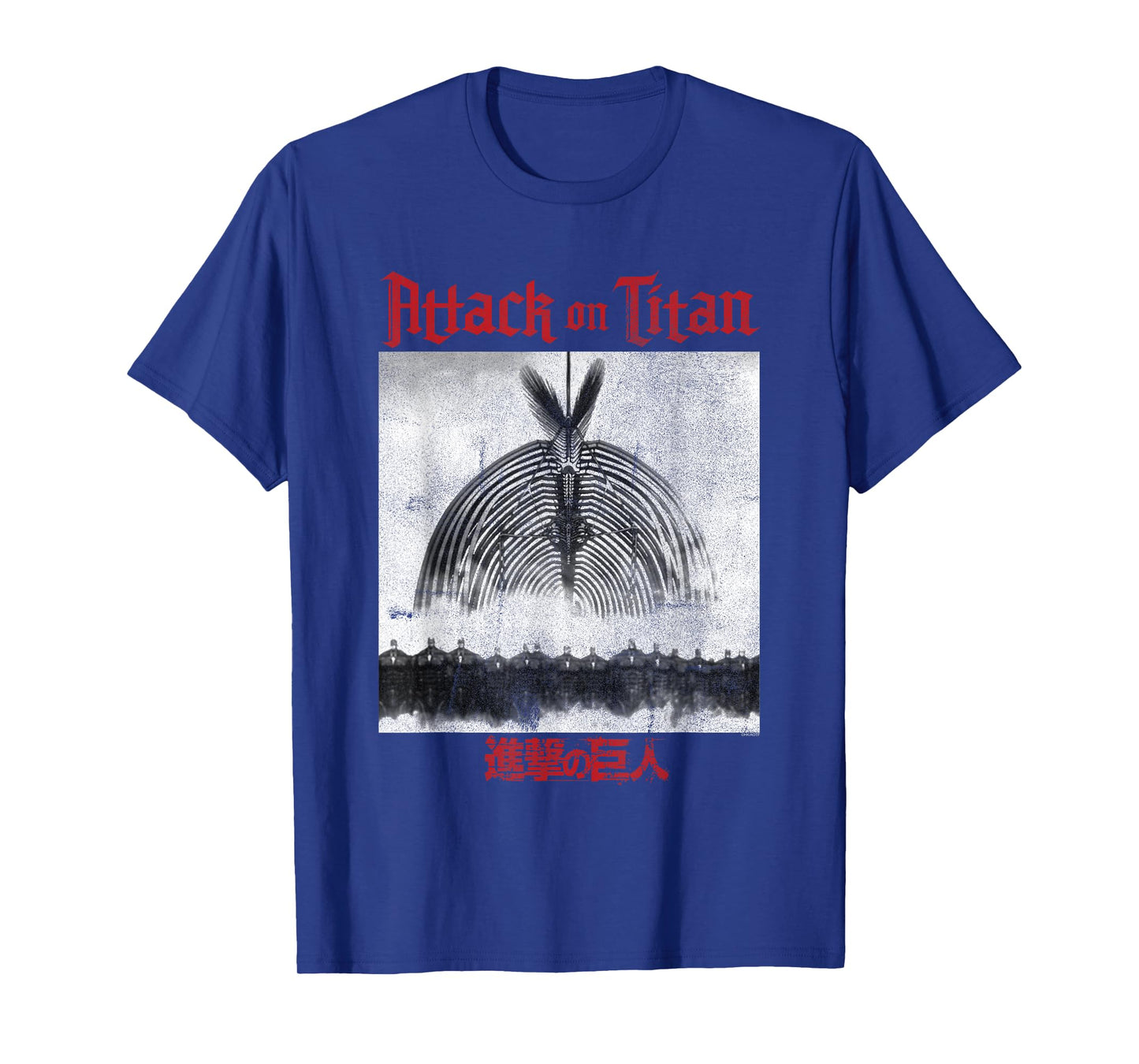 Attack on Titan Season 4 The Rumbling Wall Titans Anime T-Shirt