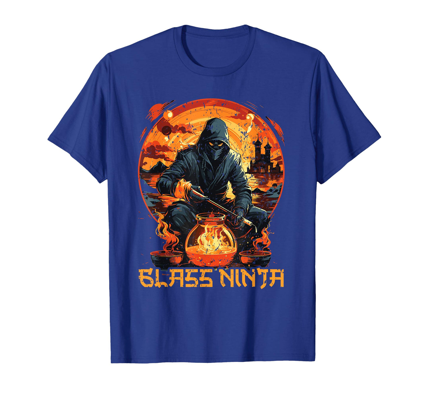 Glassblowing Glassblower Glassmaker Lampwork Glass Blowing T-Shirt