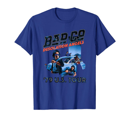 Bad Company Desolation Angels 1979 US Tour for Light Colors T-Shirt