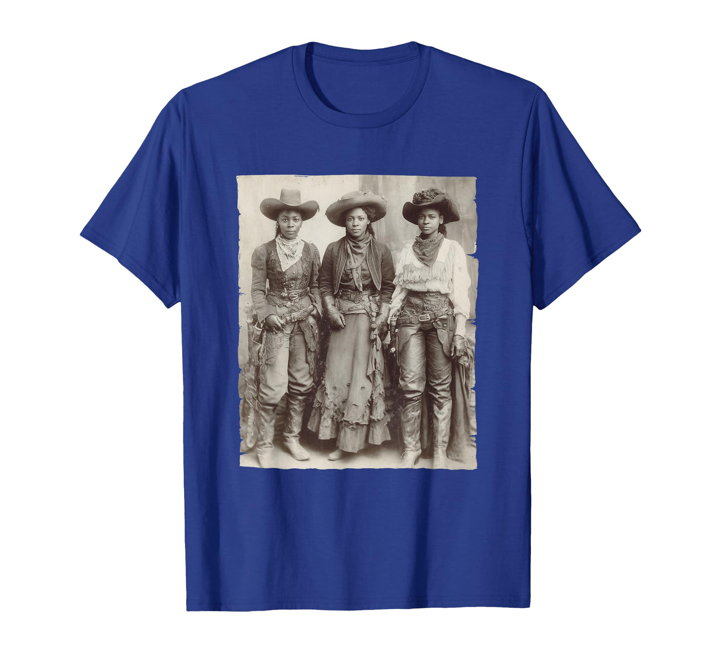 Black Cowgirl Western Rodeo Melanin Black History Texas T-Shirt