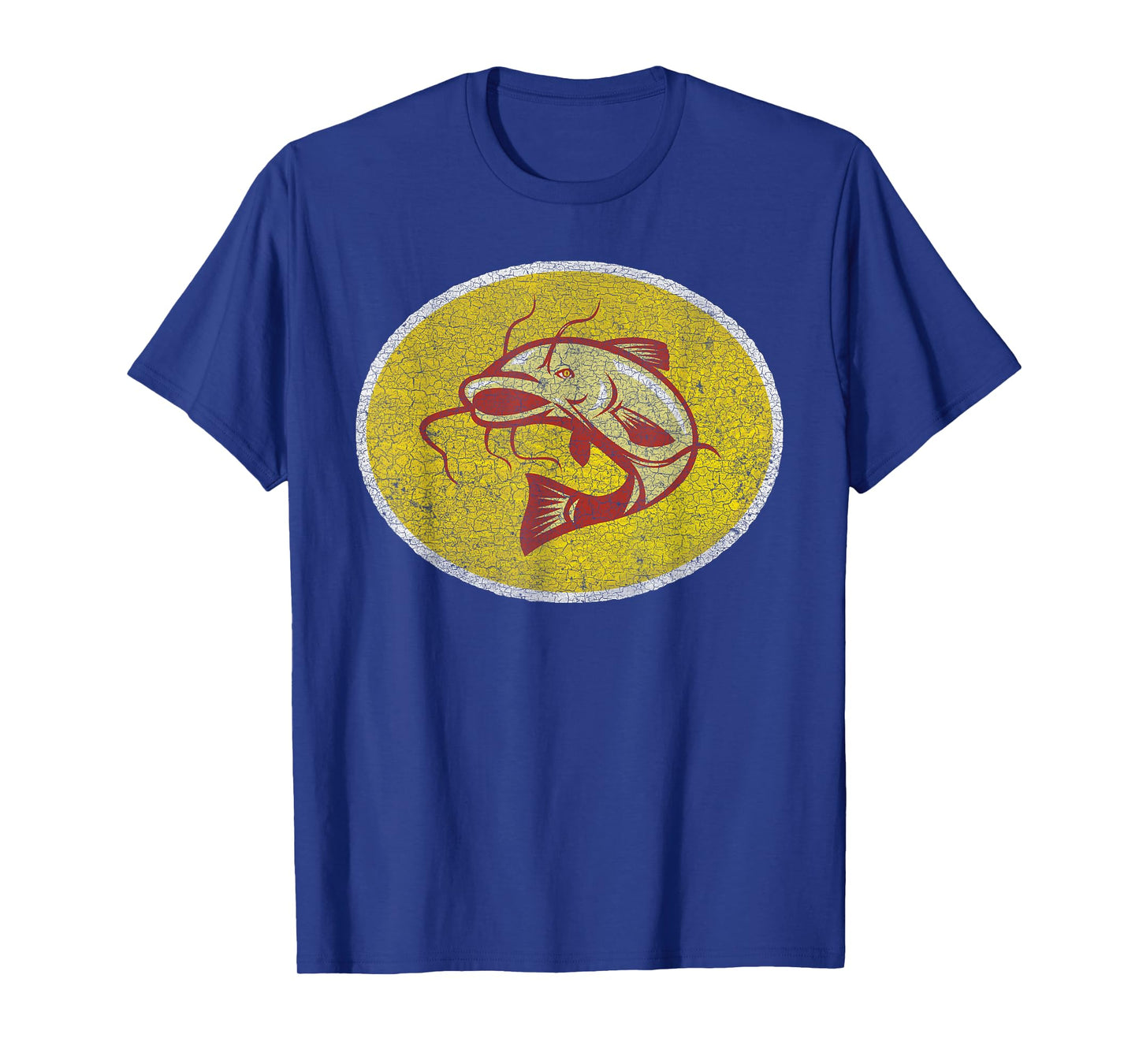Catfish Shirt - Retro Vintage Iron On Style 70s 80s T Shirt T-Shirt