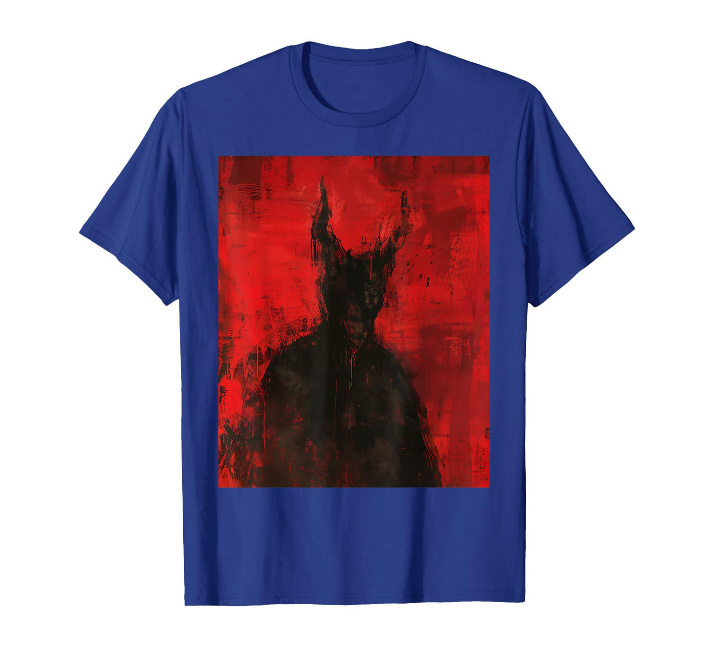 Red Demon Baphomet Horror Art Goth Dark Hell Occult T-Shirt