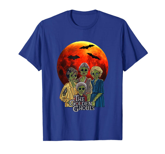 Vintage The Golden Ghouls Custom For Women men Halloween 22 T-Shirt
