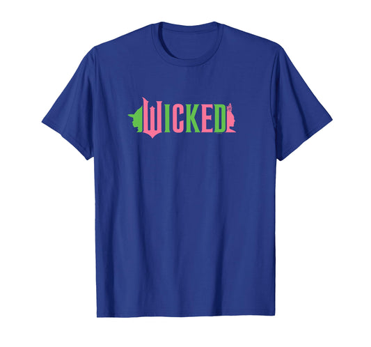 Wicked Pink & Green Long Sleeve T-Shirt
