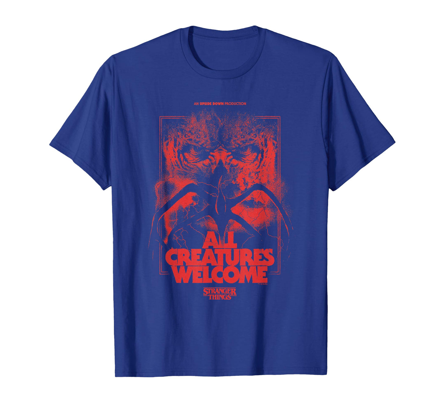 Stranger Things S5 V1 Cult Classics All Creatures Welcome T-Shirt