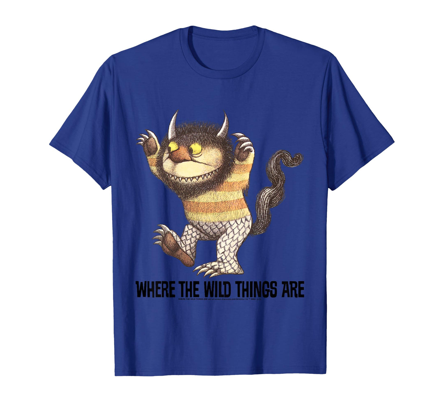 Kids Where The Wild Things Are Horned Monster Portrait T-Shirt