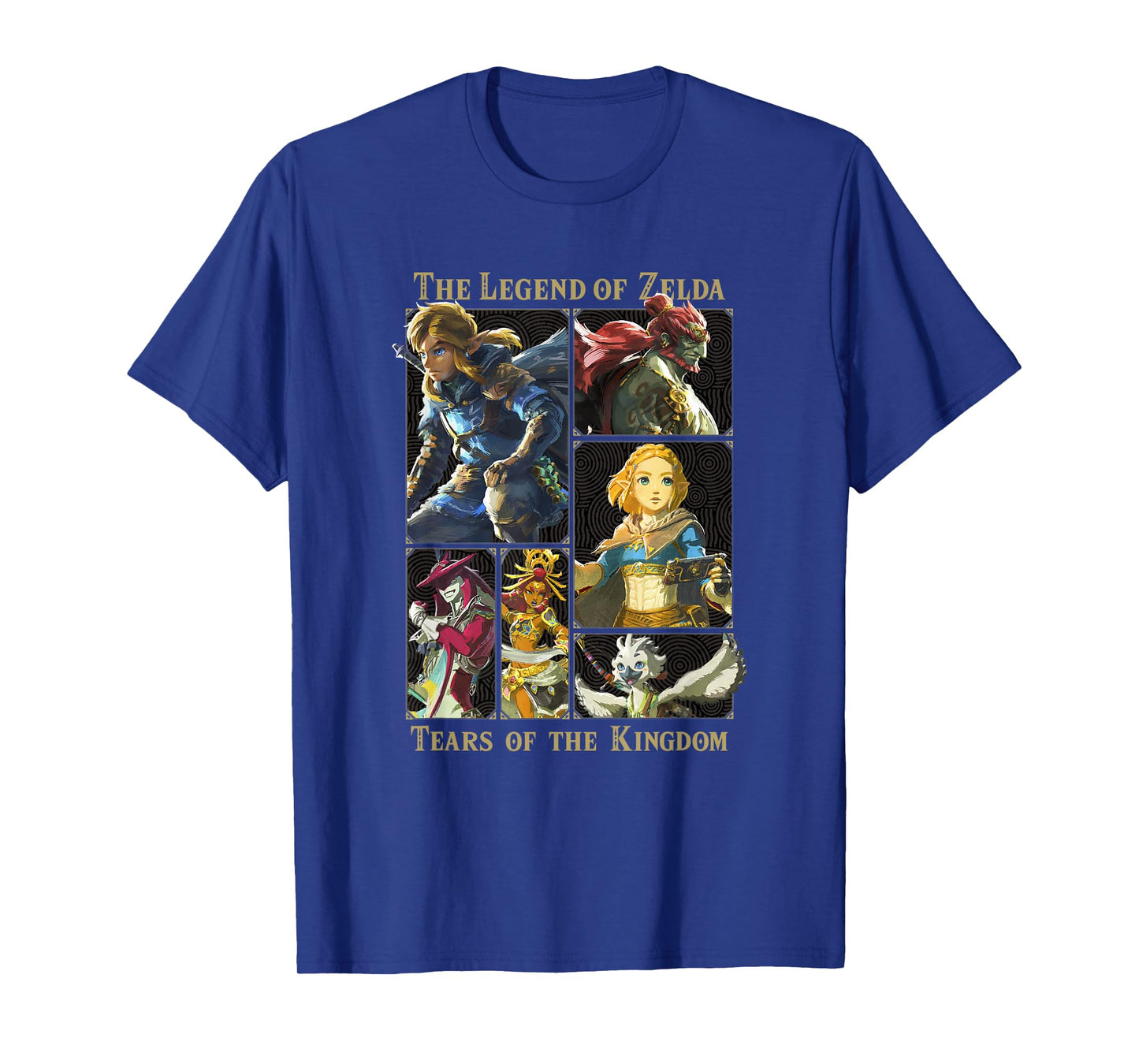 The Legend of Zelda: Tears of the Kingdom Character Box Up T-Shirt