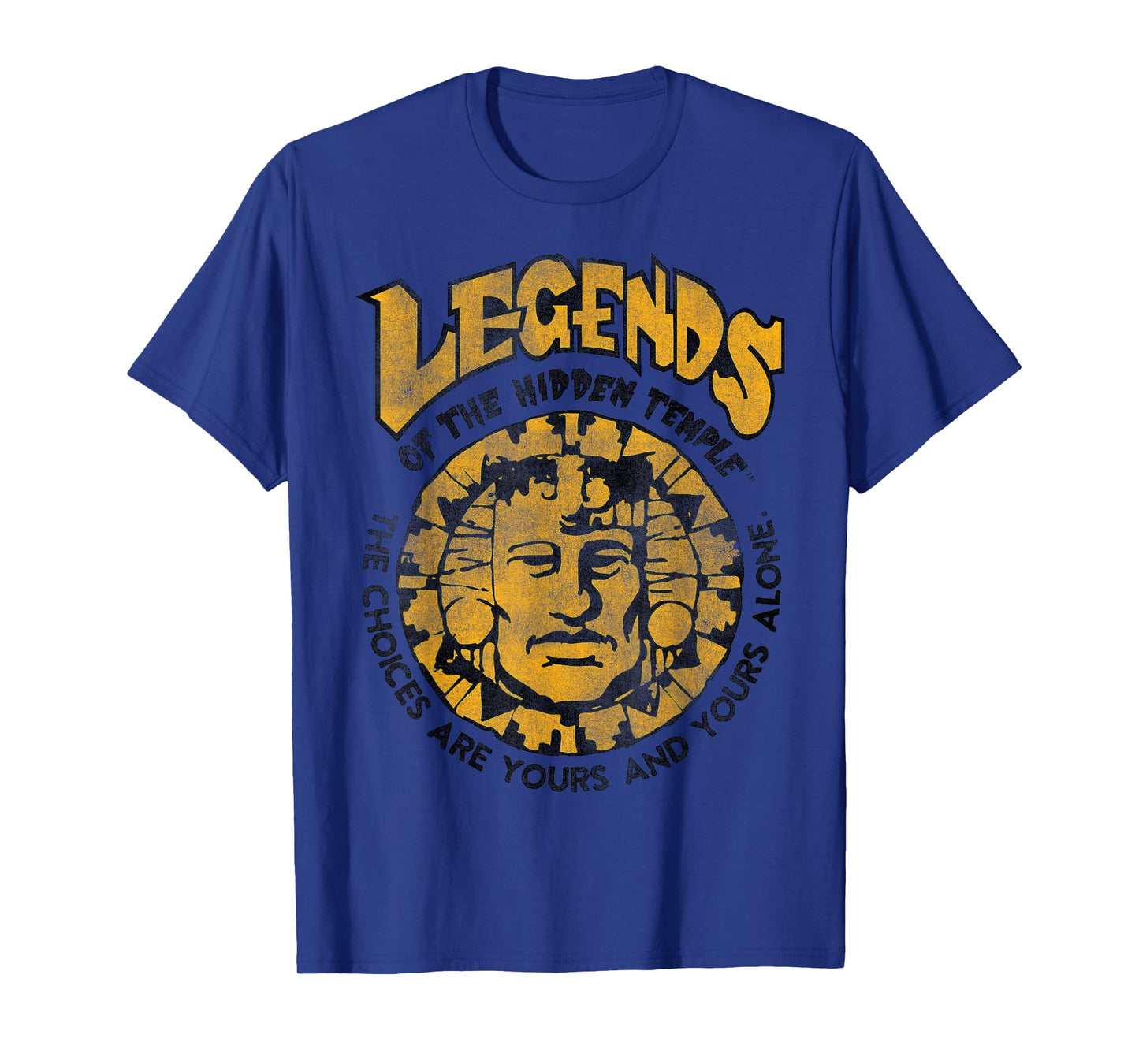 Nickelodeon Legends Of The Hidden Temple Olmec Graphic Tee T-Shirt