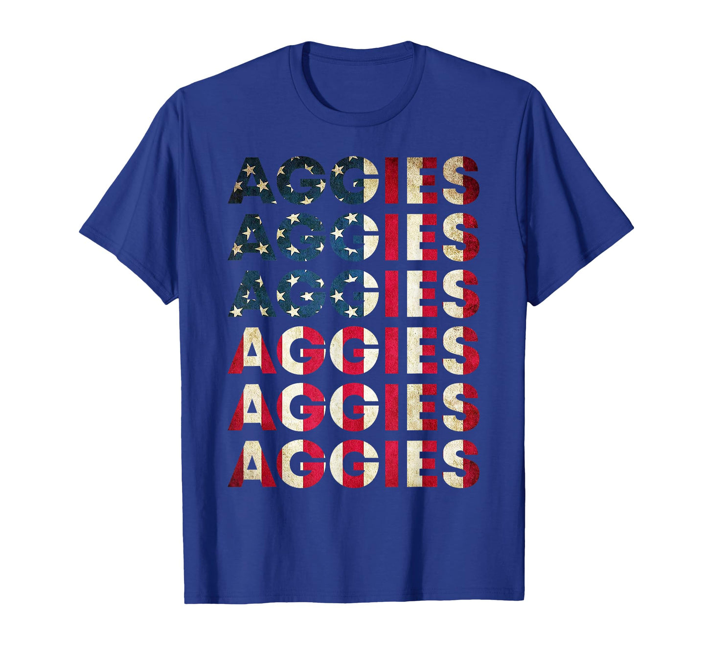 Retro Vintage Aggies Men Women Kids T-Shirt