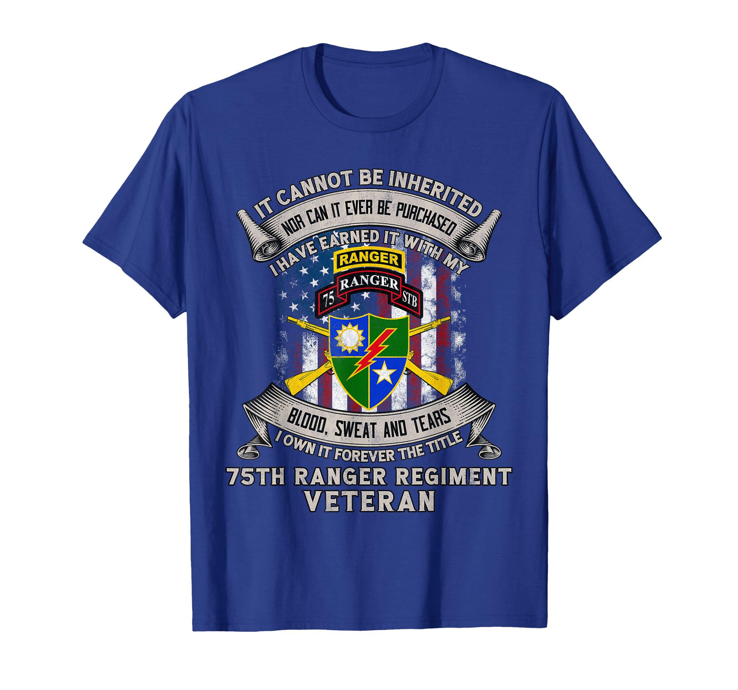 75th Ranger Regiment Veteran Rangers Lead The Way Gift Tee T-Shirt