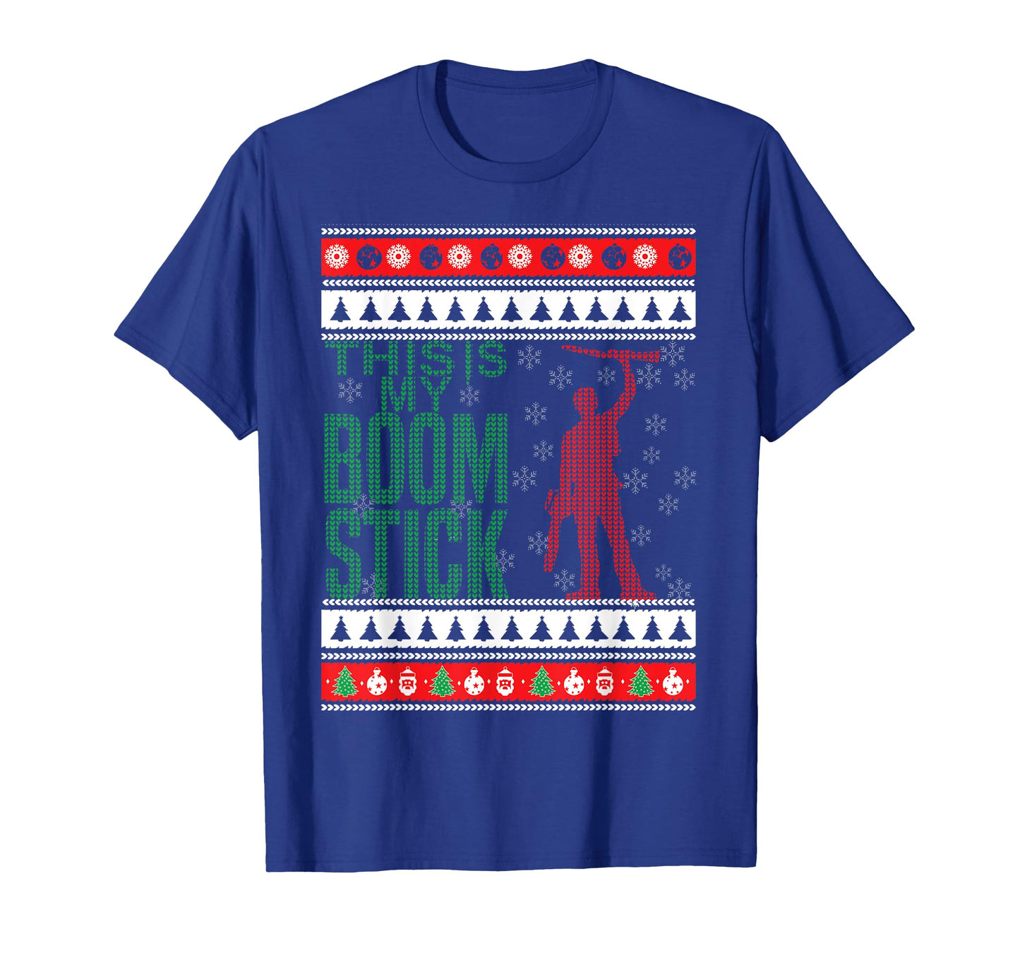 This Is My Boomstick Shotgun Christmas Snow Dead TShirt Evil