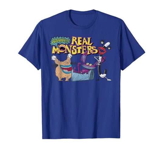 Aaahh!!! Real Monsters Friends Logo T-Shirt