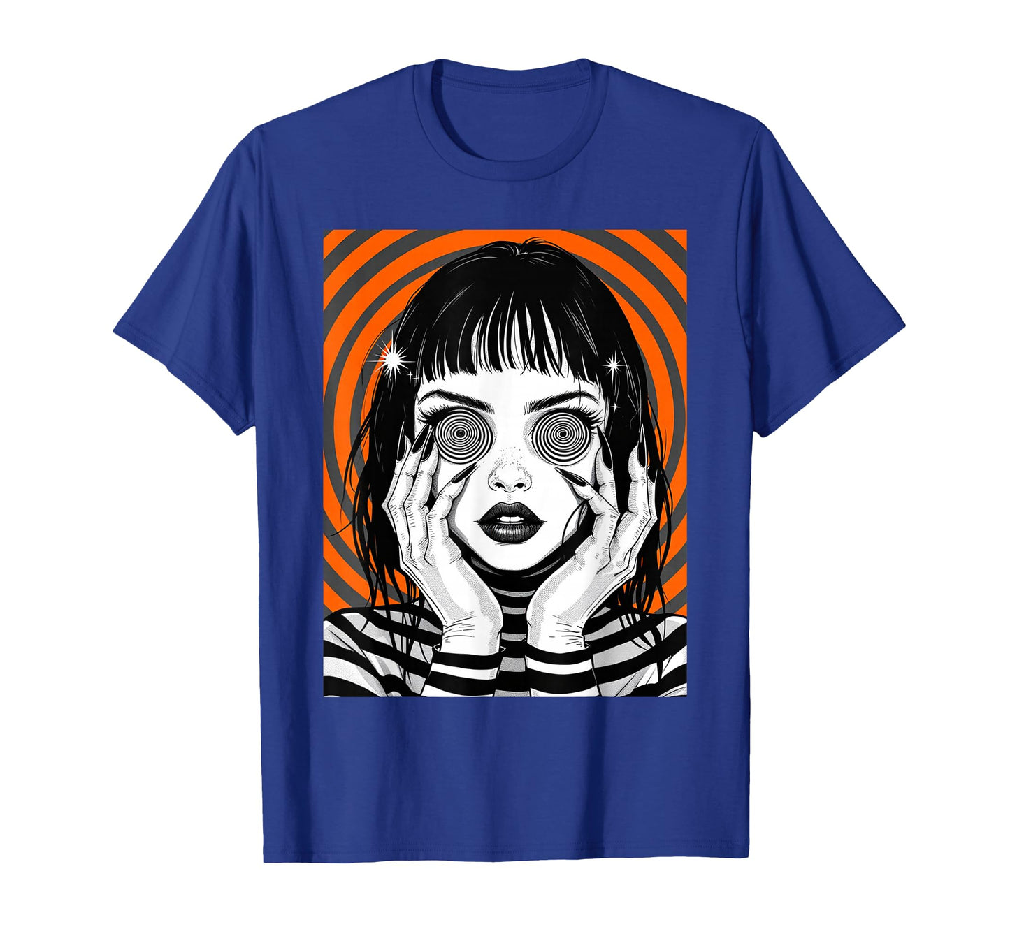 Horror Anime Manga, Aesthetic Japanese Creepy Kawaii Goth T-Shirt