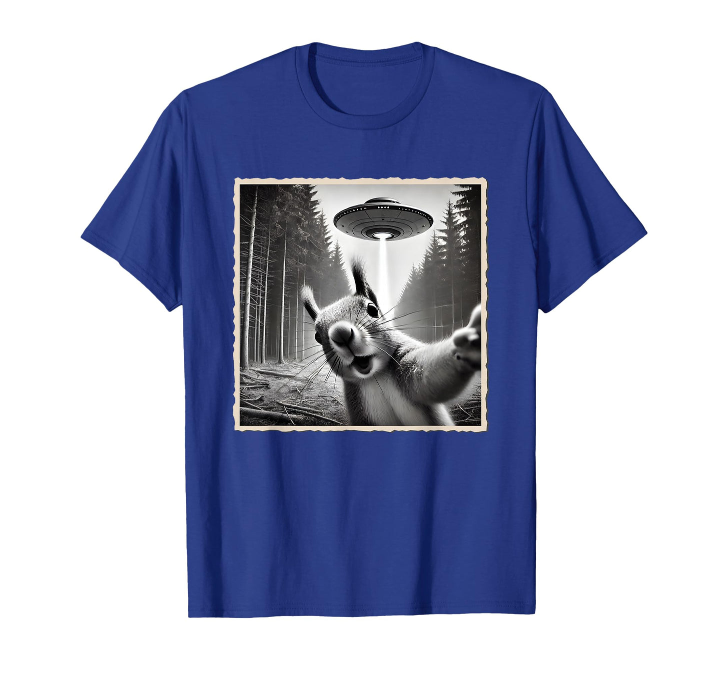 Squirrel Selfie With UFO | Funny Squirrel T-Shirt