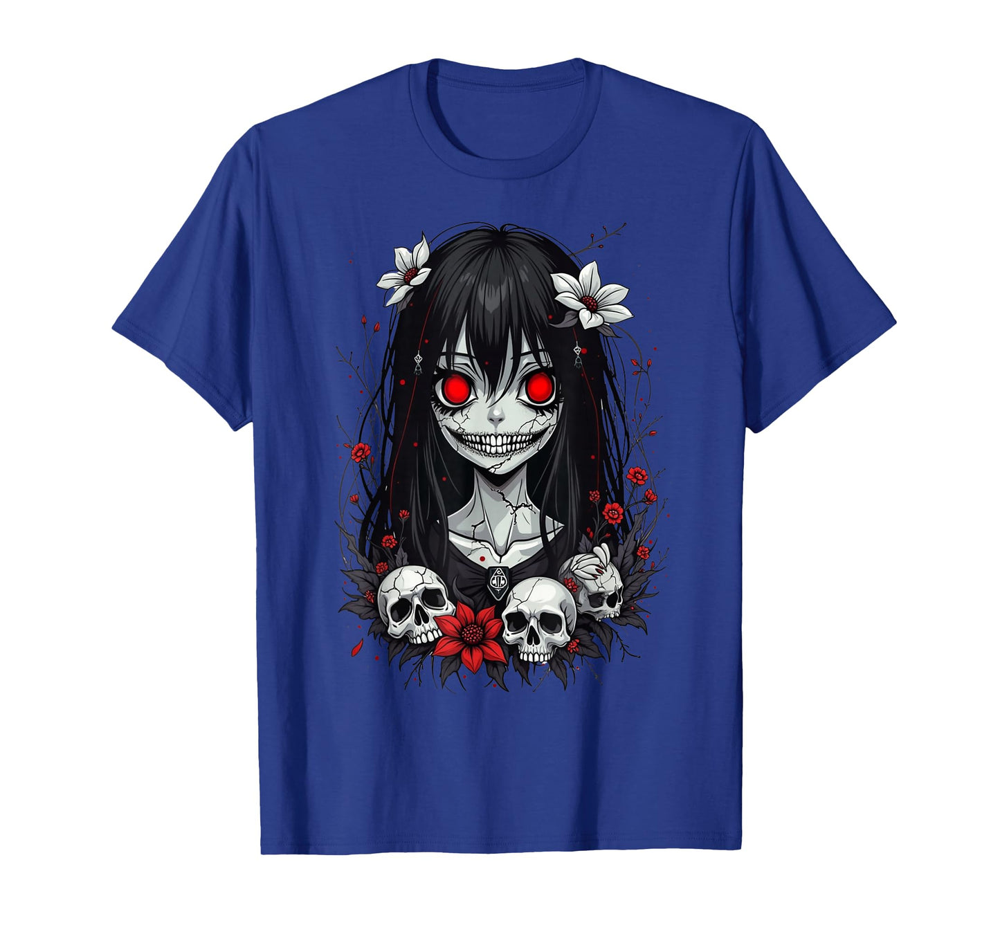 Scary Kawaii Goth Girl | Horror Anime Aesthetics T-Shirt