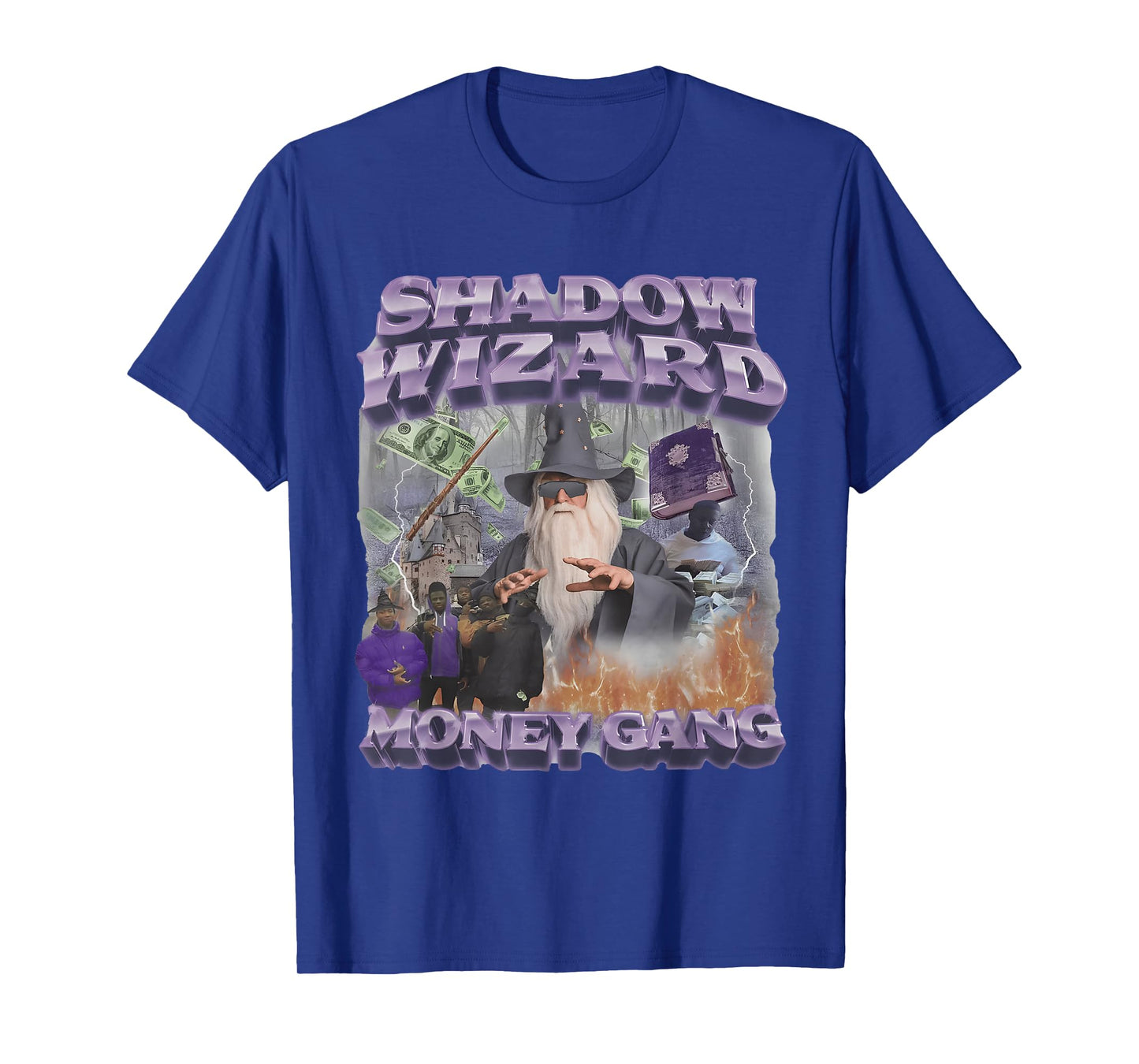 Shadow Wizard Money Gang Viral Meme Sarcastic Ironic Gen Z T-Shirt