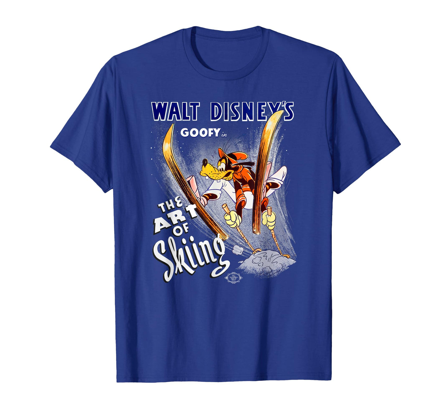Disney Goofy The Art of Skiing Retro Vintage Classic T-Shirt