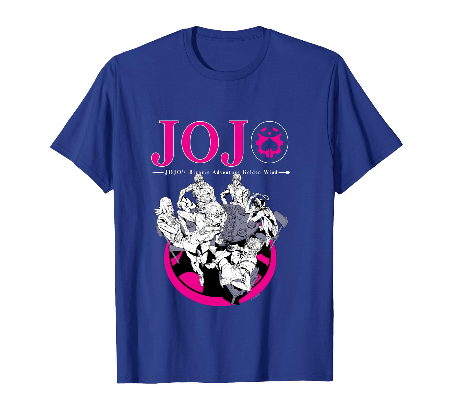 JoJo's Bizarre Adventure Part 5 Golden Wind Bruno's Gang Long Sleeve T-Shirt