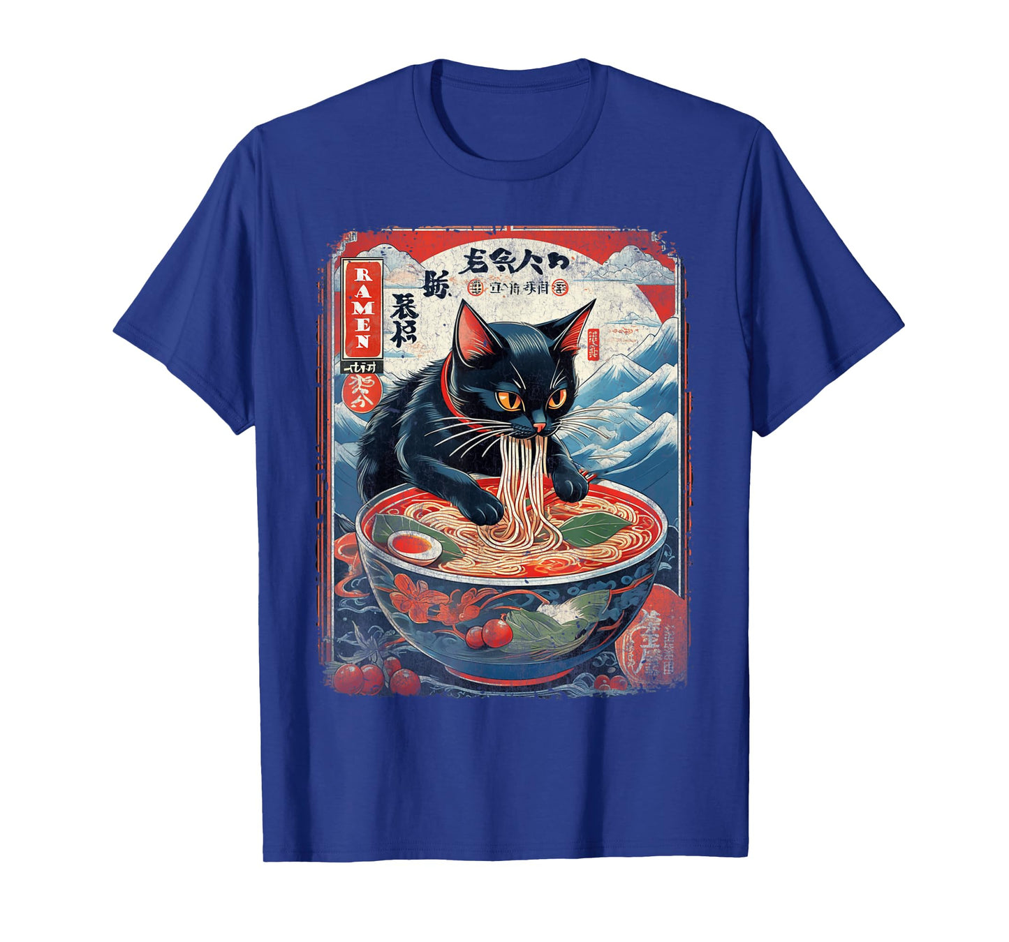 Cool Anime Gifts for Men Japanese Anime Shirts for Cat Lover T-Shirt
