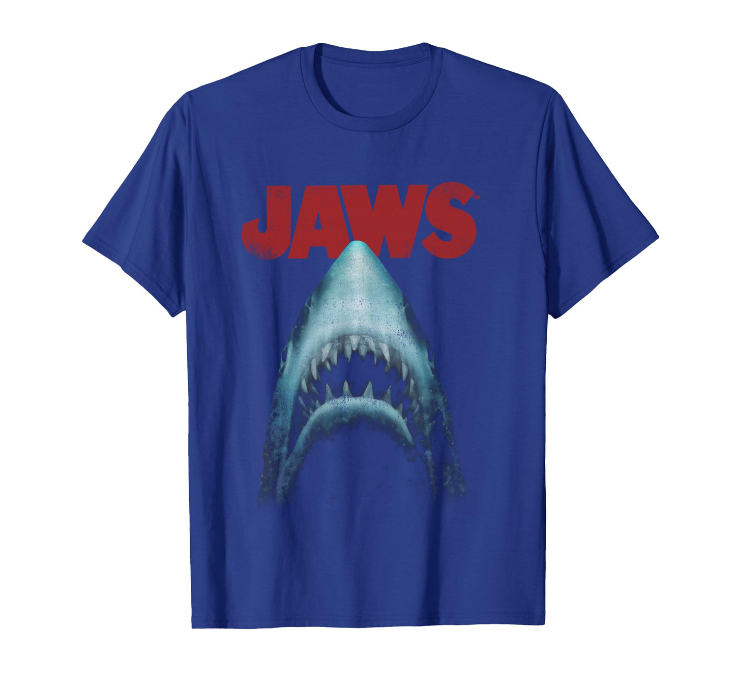 Jaws Classic Movie Poster Close-Up Long Sleeve T-Shirt