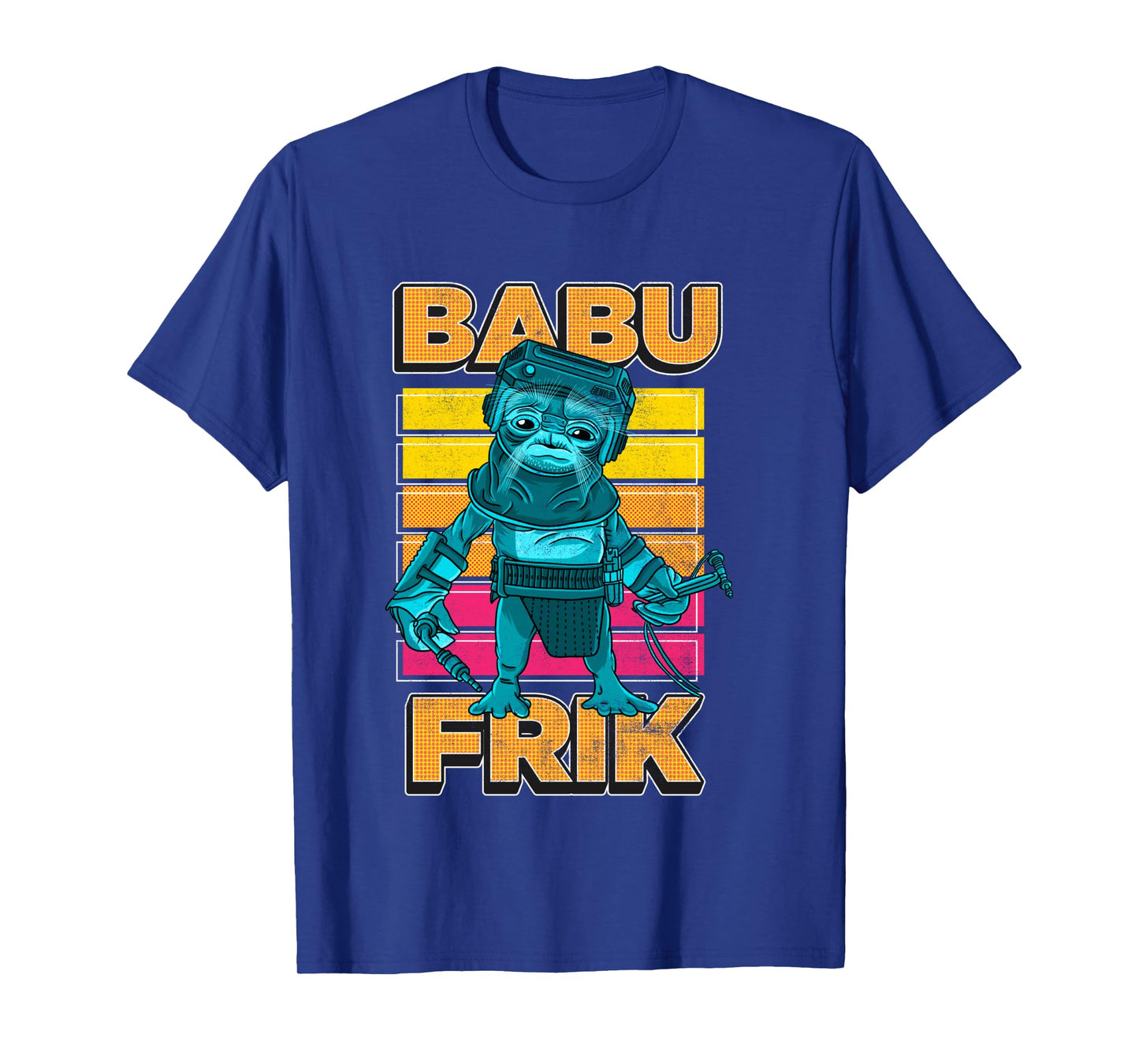 Star Wars The Rise Of Skywalker Babu Frik Pop Art Portrait Long Sleeve T-Shirt