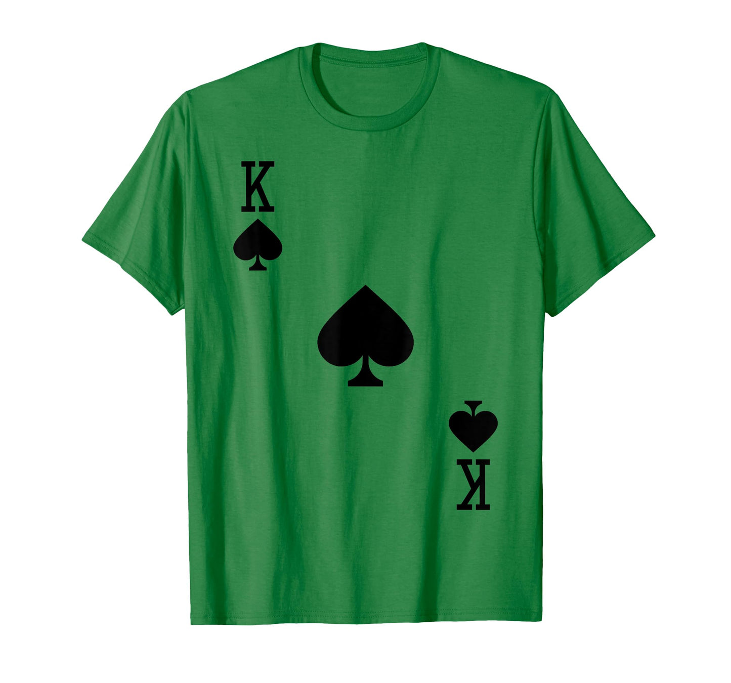 King of Spades Costume T-Shirt Halloween Deck of Cards T-Shirt