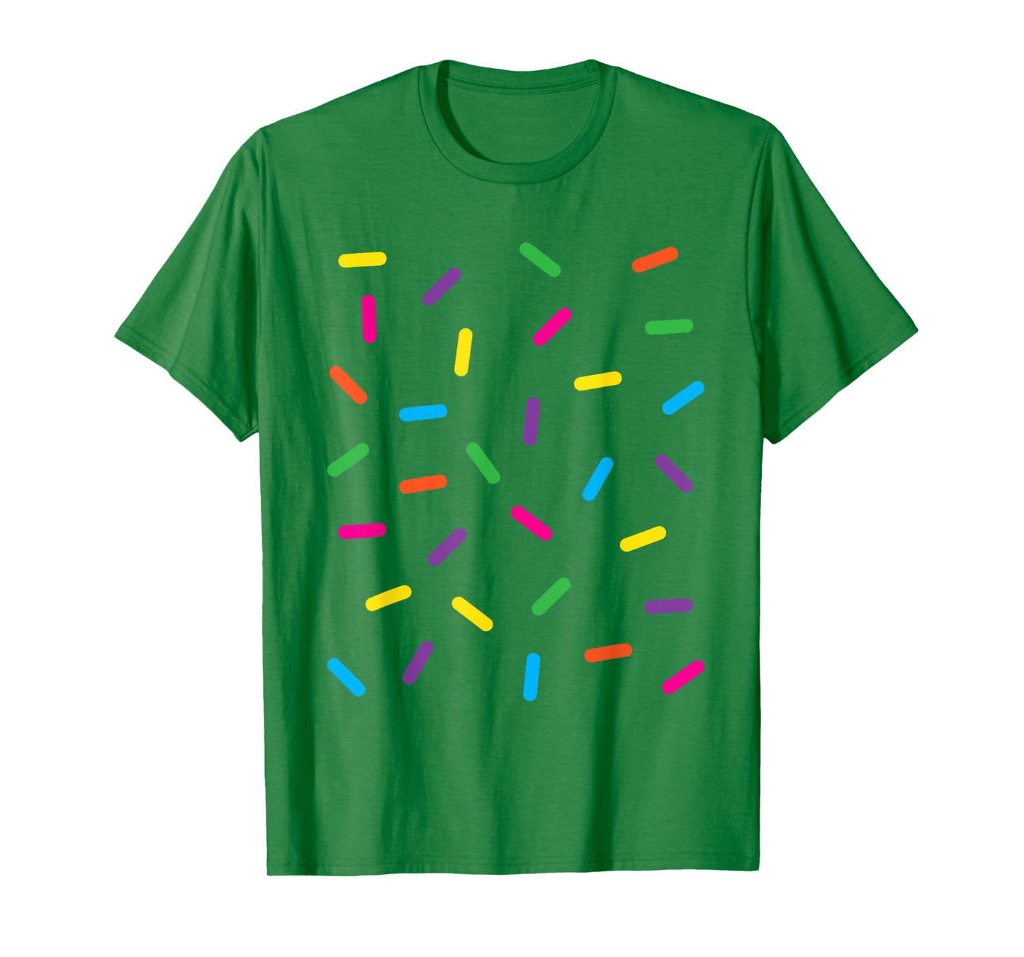 Funny Ice Cream Rainbow Sprinkles Jimmies Halloween Costume Men Women Kids T-Shirt