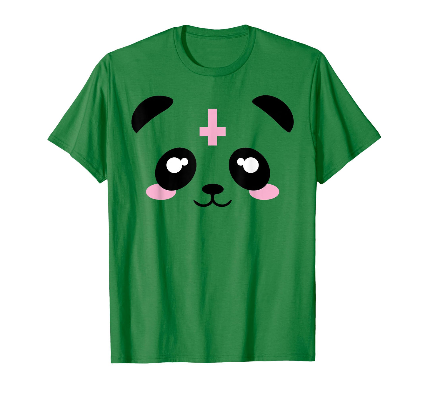 Pastel Goth Kawaii Punk Upside Down Cross Panda Shirt