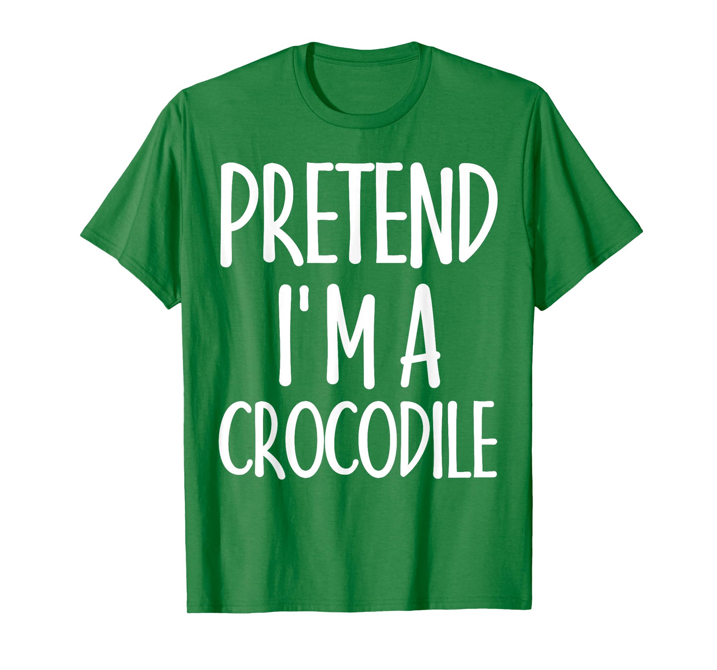 Easy Pretend I'm Crocodile Costume Gift Halloween Alligator T-Shirt