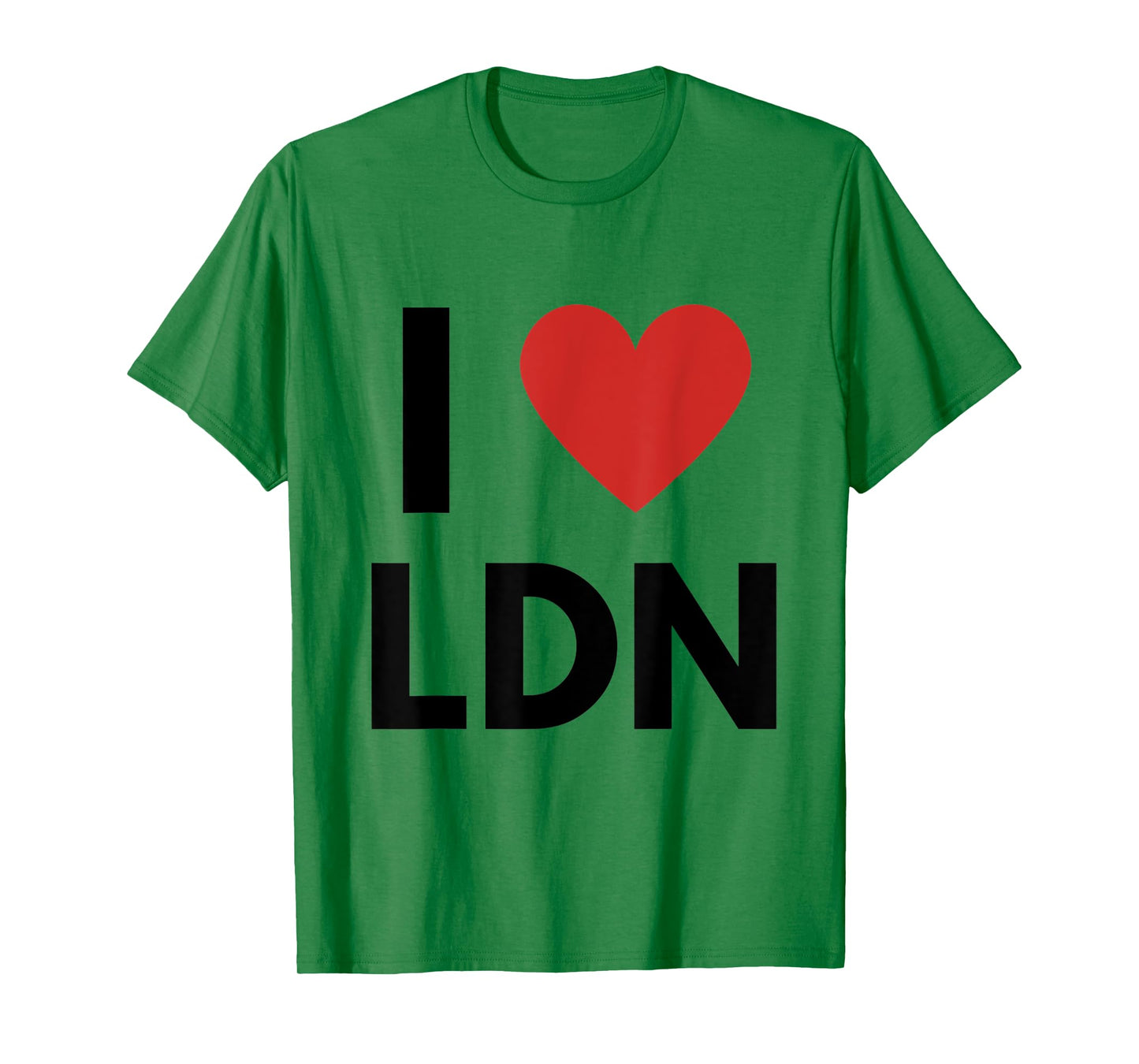 I Love LDN Heart London Love Fan Apparel T-Shirt