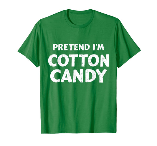 Pretend I'm candy funny lazy DIY halloween costume T-Shirt