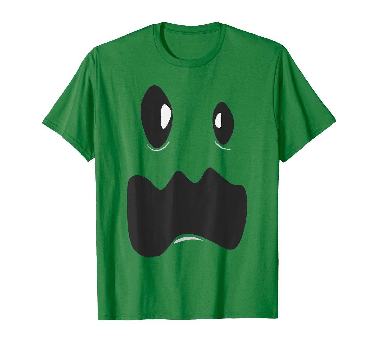 Ghost Face Costume Funny Kids Halloween Outfit Ghoul Face T-Shirt