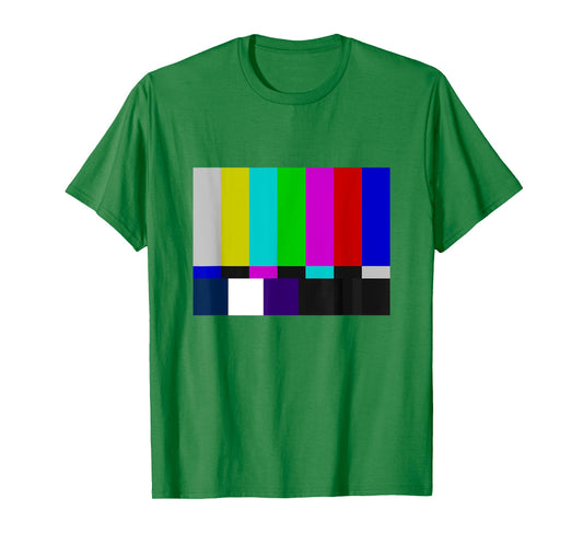 TV Test pattern T-Shirt like test card pal ntsc T-Shirt