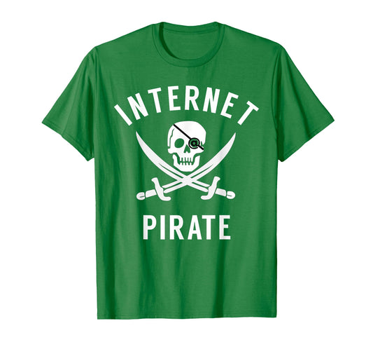 Internet Pirate Shirt for Halloween Costume