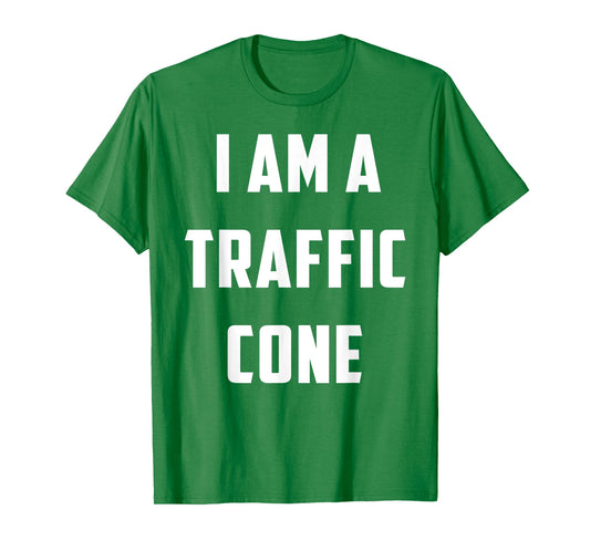 I am a Traffic Cone DIY Halloween Night Party Costume Tee T-Shirt