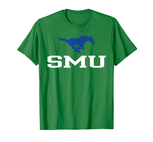 SMU Mustangs Sportsmanship Red Officially Licensed T-Shirt