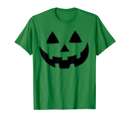 Jack O Lantern Face Pumpkin Hallowen Funny T-Shirt