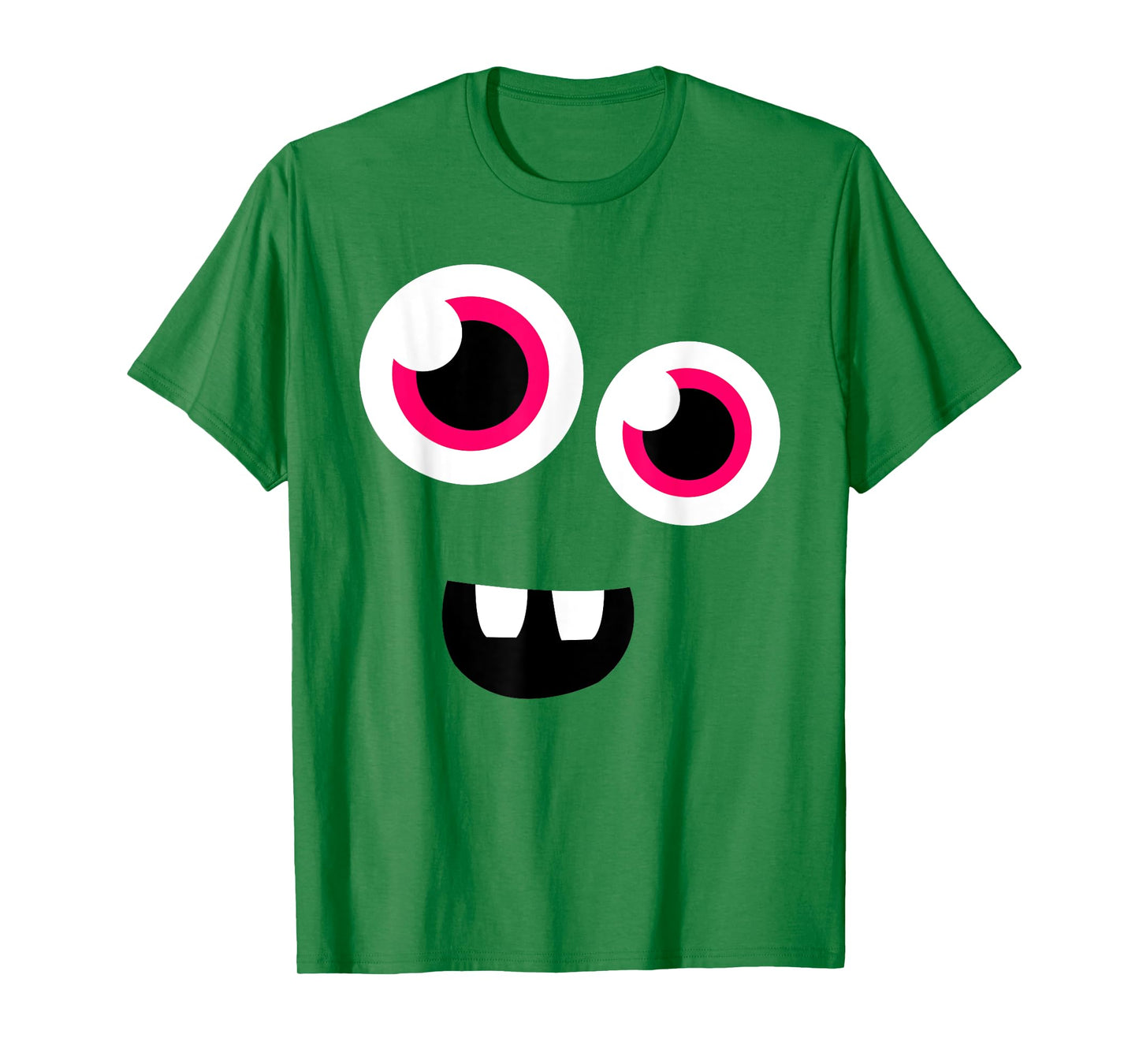 Cute Eye Monster Face Funny Halloween Kids Man Women T-Shirt