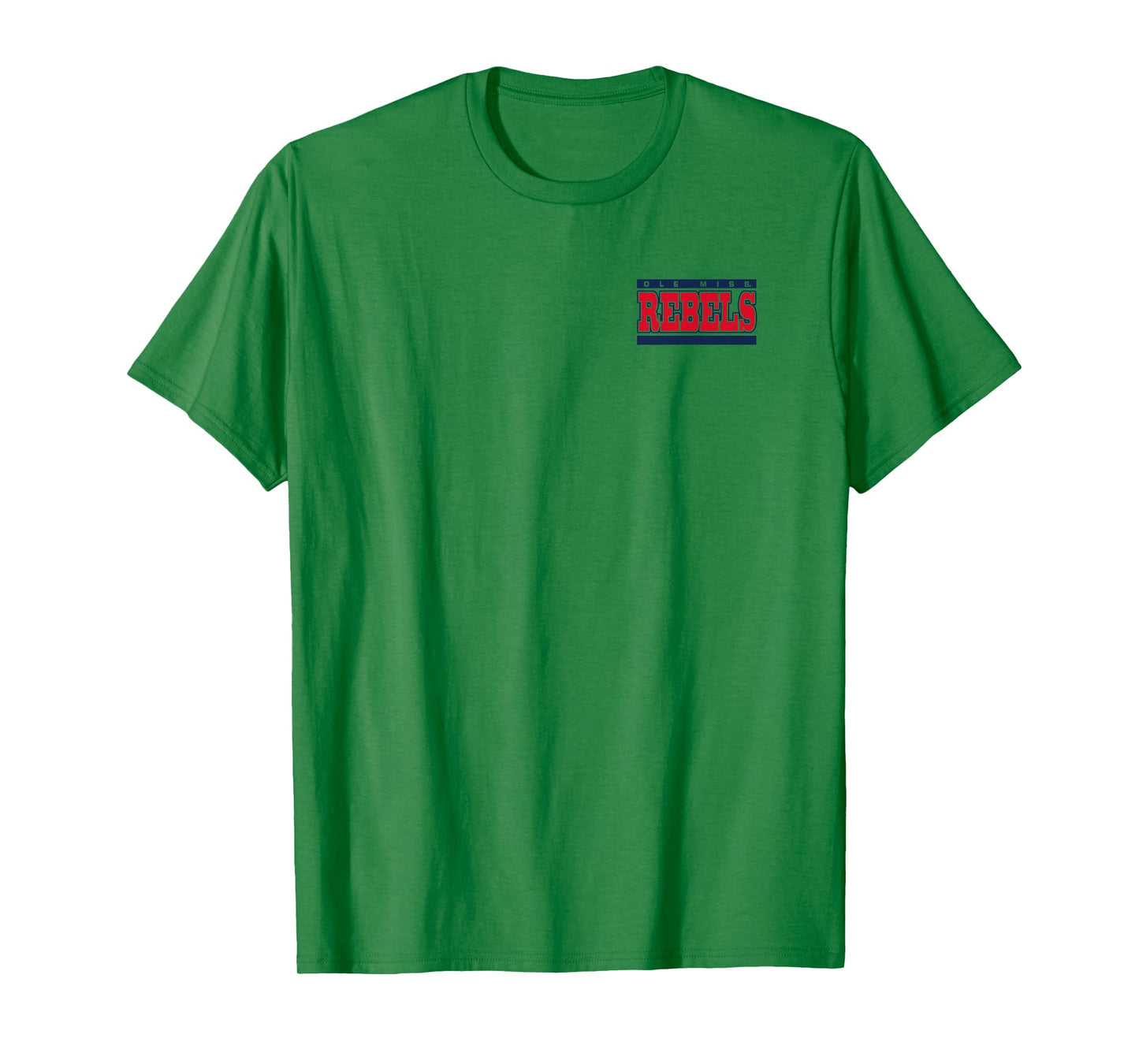 Mississippi Ole Miss Rebels Front/Back White T-Shirt