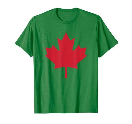 Canadian Flag Shirt Women Men Kids Red Maple Leaf Canada Day T-Shirt