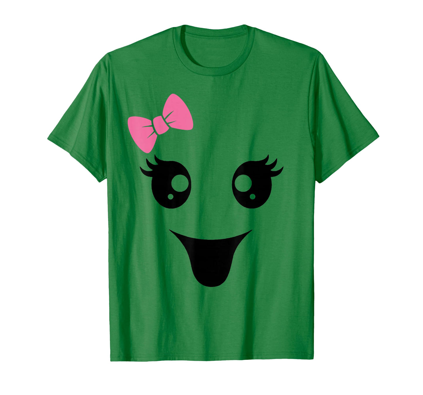 Cute Ghost Face, Boy Girl Funny T-Shirt