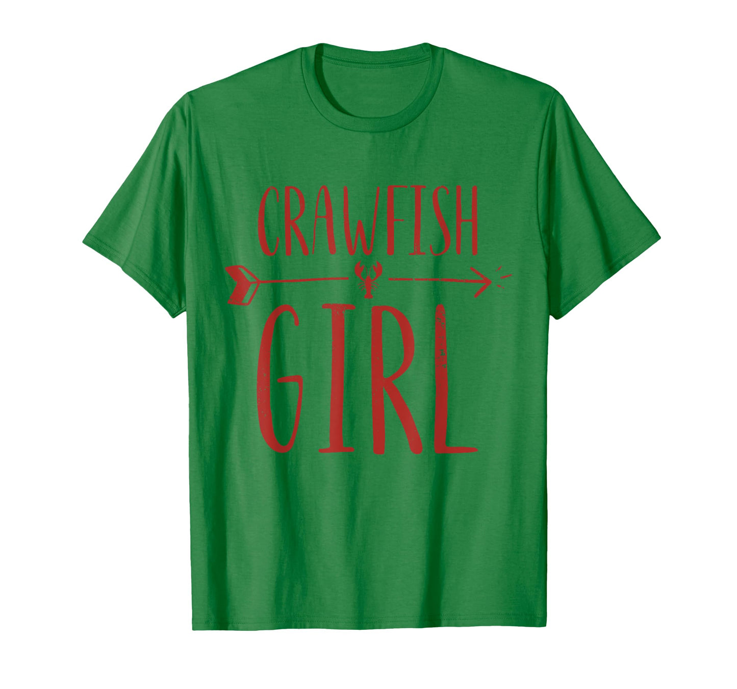 Crawfish Girl Funny Women's Crawfish Boil Party Shirt - Red T-Shirt