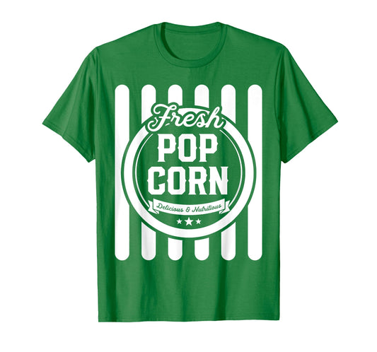 Kids Halloween Costume Vintage Popcorn Shirt for Girls T-Shirt