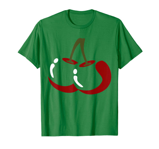 Big Cherry Costume Cute Easy Vegetable Halloween Gift T-Shirt