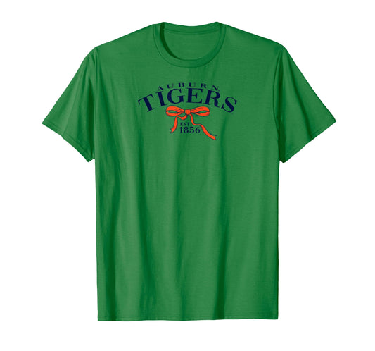 Auburn Tigers Bow Arch White Officially Licensed T-Shirt