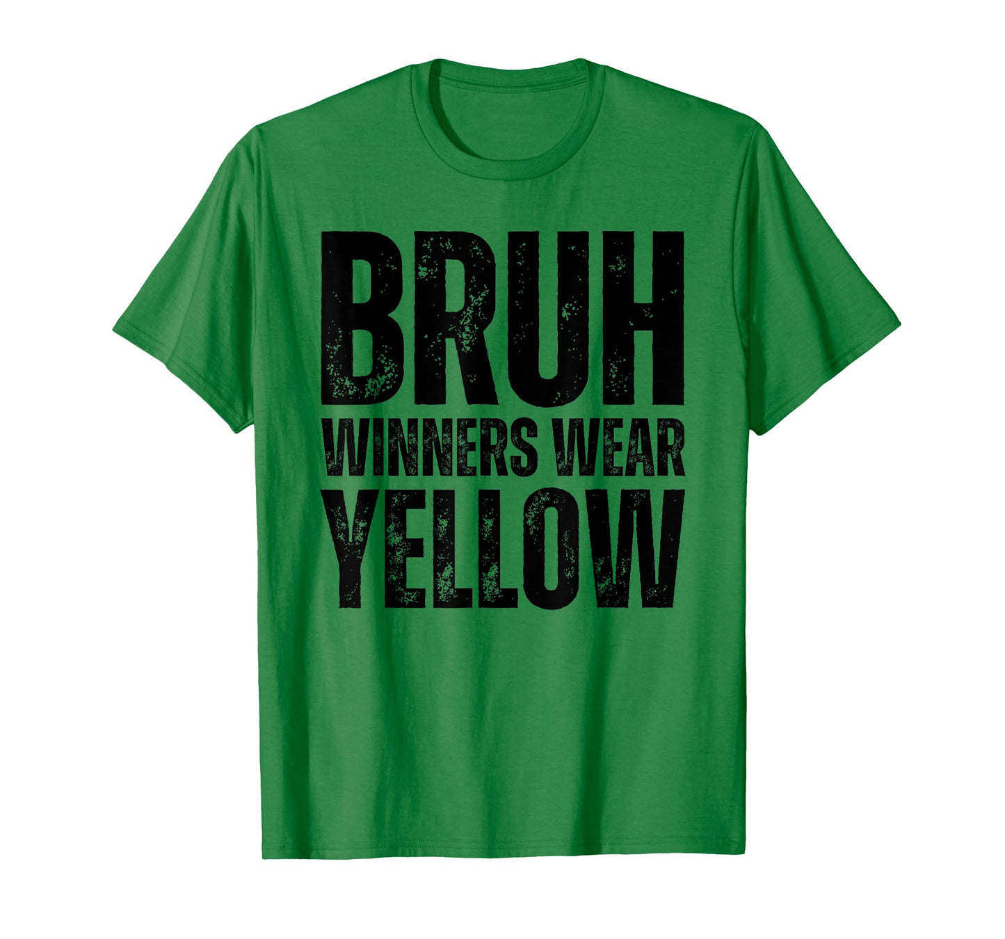 Winners Wear Yellow Team Spirit Week Game Color Sports day T-Shirt