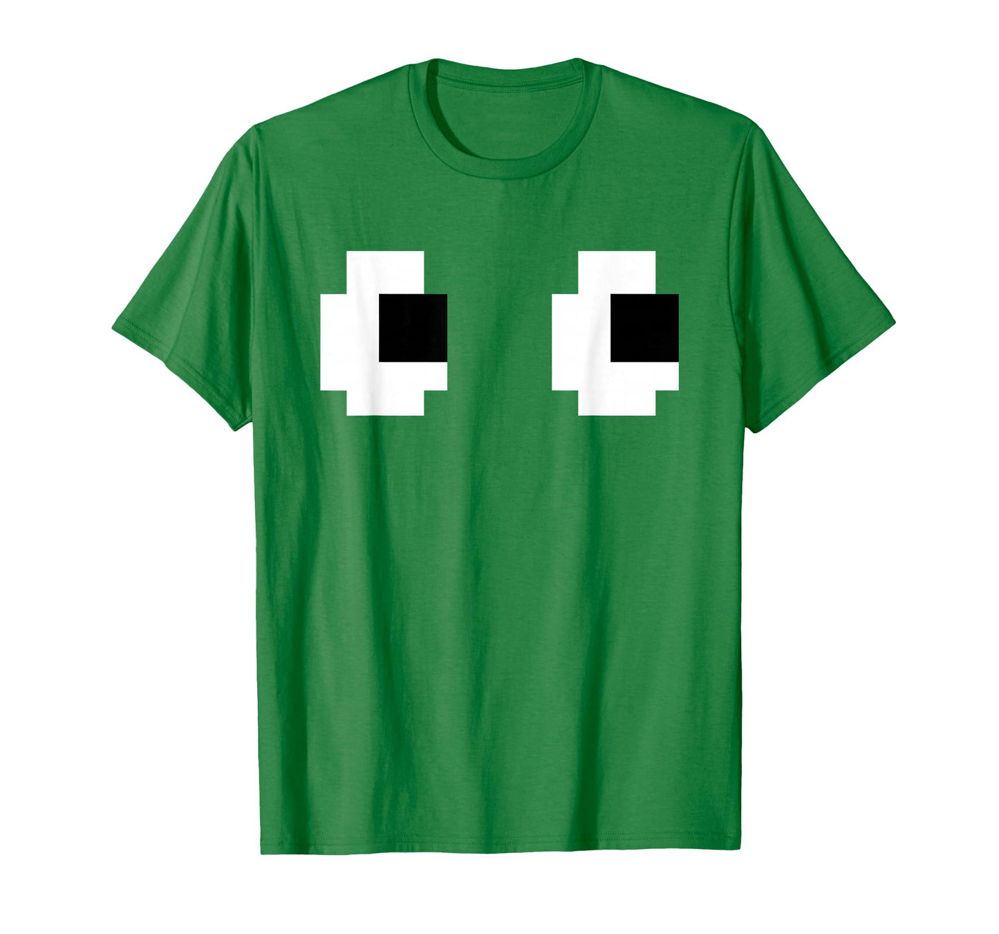 Retro Arcade Video Game Ghost Eyes Halloween Group Costume T-Shirt